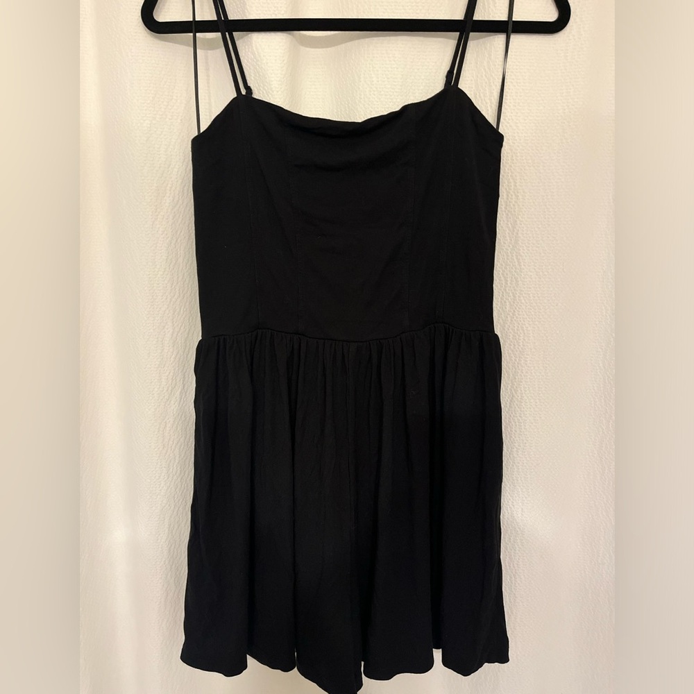 h&m black romper